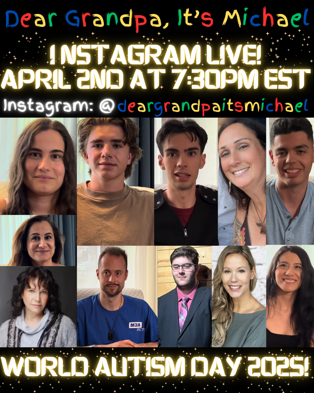 Exciting Announcement: Instagram Live Event for World Autism Day 2025 ...
